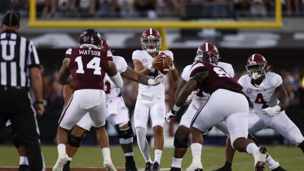 Bryce Young, Alabama football, Mississippi State 2021